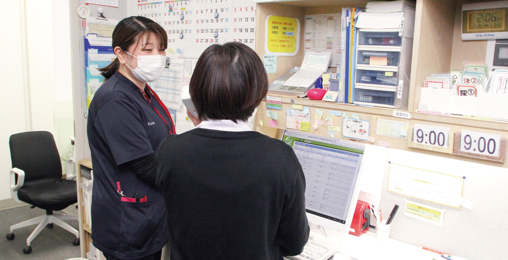 先輩ナースの一日
